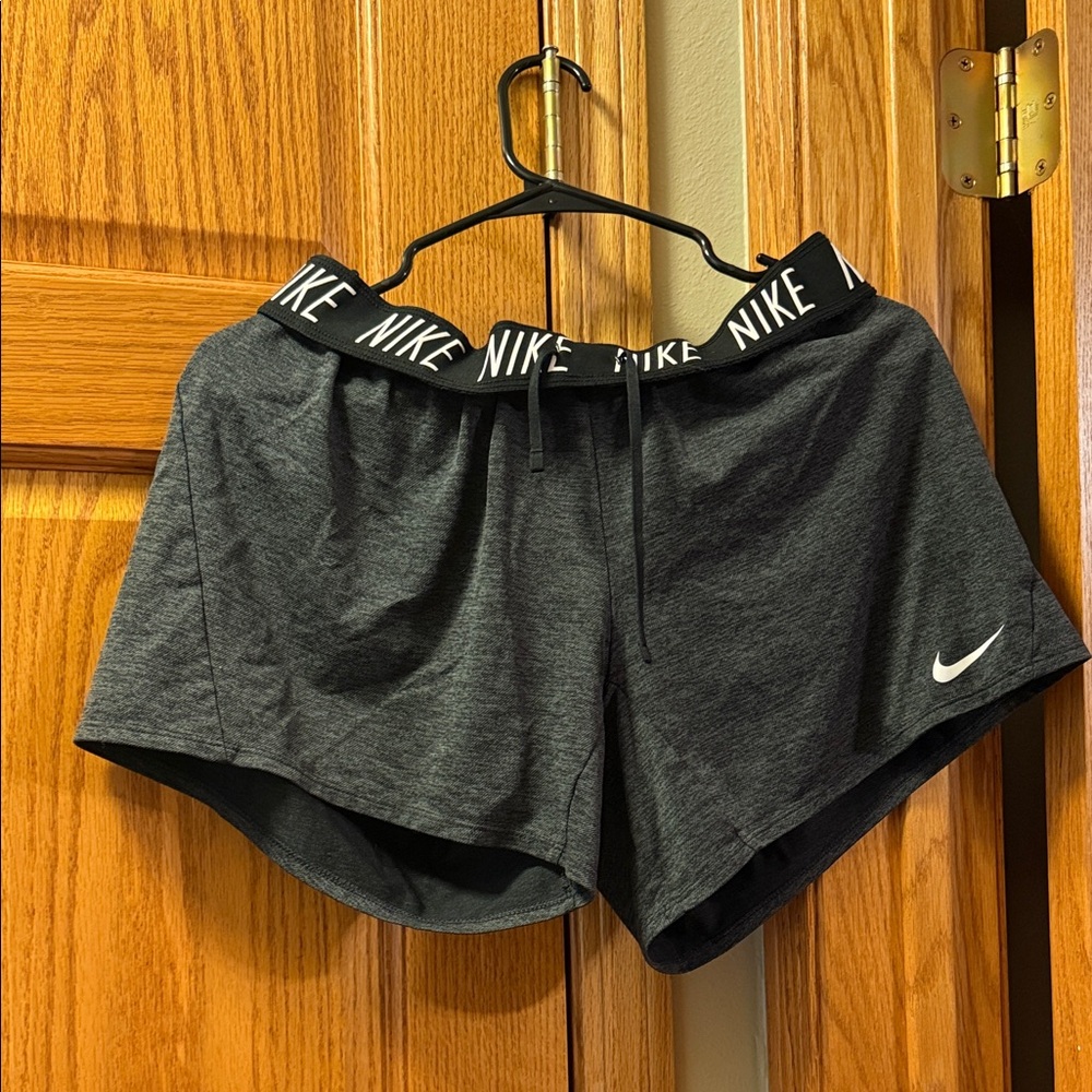 Nike Women's Charcoal Athletic Shorts